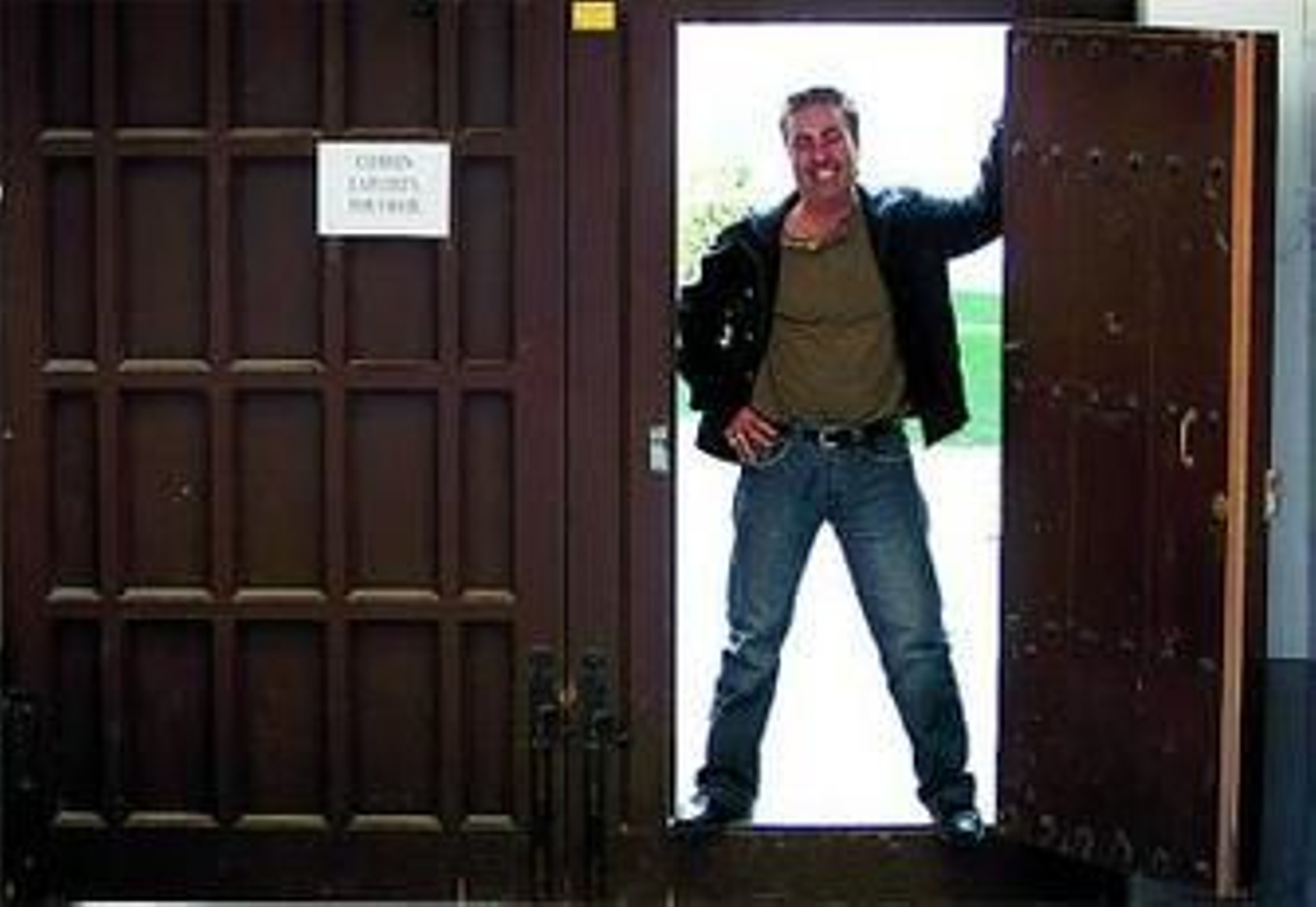 Antonio Gallardo, en la Posada del Mesón.