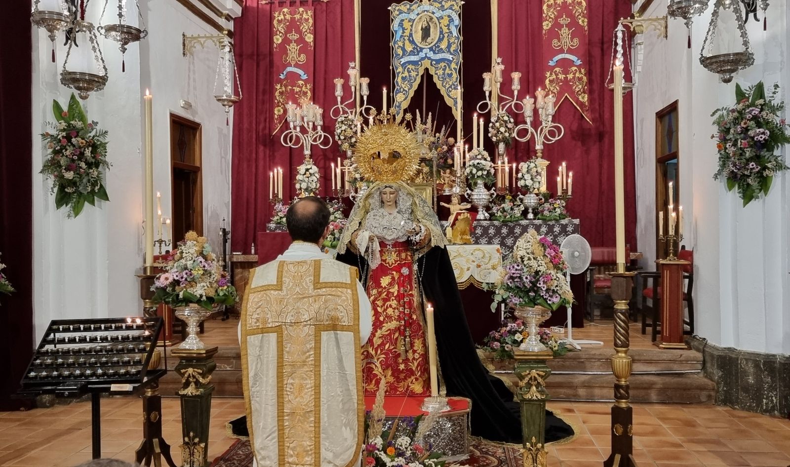 La Virgen de la Soledad de Villafranca de Córdoba.