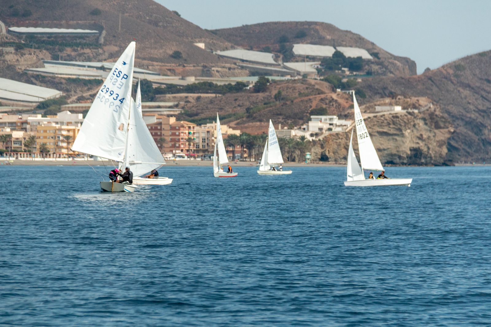 La Costa acoge el Campeonato de Europa Mixto de vela de la clase Snipe