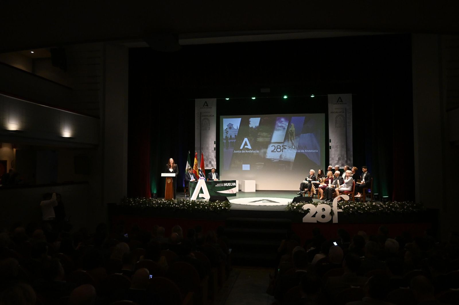 Premios de las Banderas de Andalucía en Huelva, en imágenes