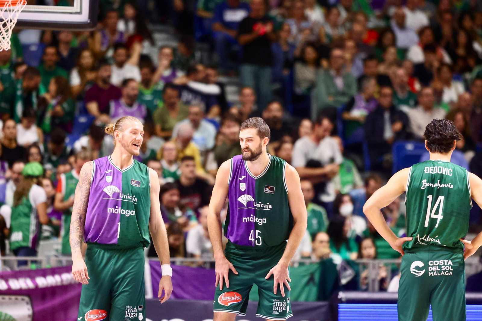 El Unicaja - Obradoiro, en imágenes