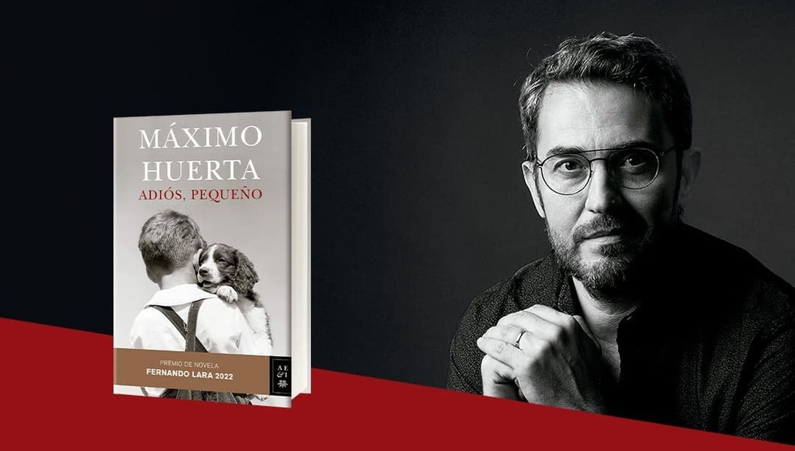 Máximo Huerta presenta su libro 'Adiós, pequeño' en Almería.