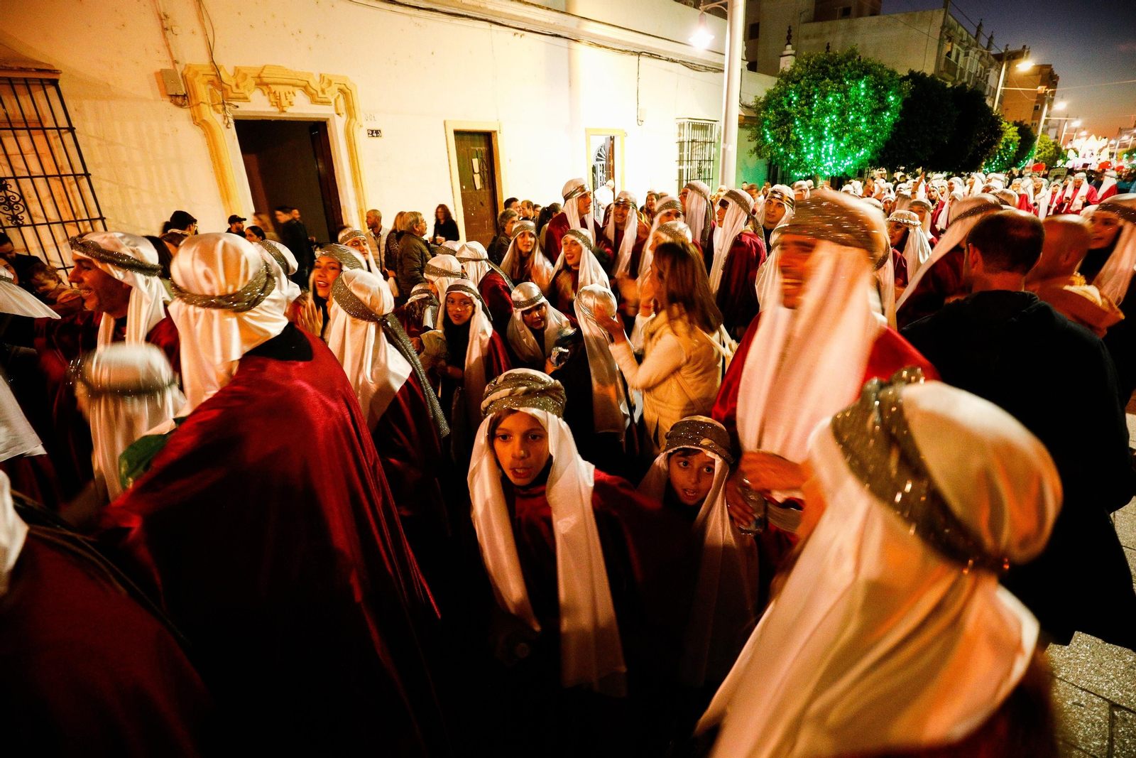 Las imágenes de los Magos de Oriente en San Fernando