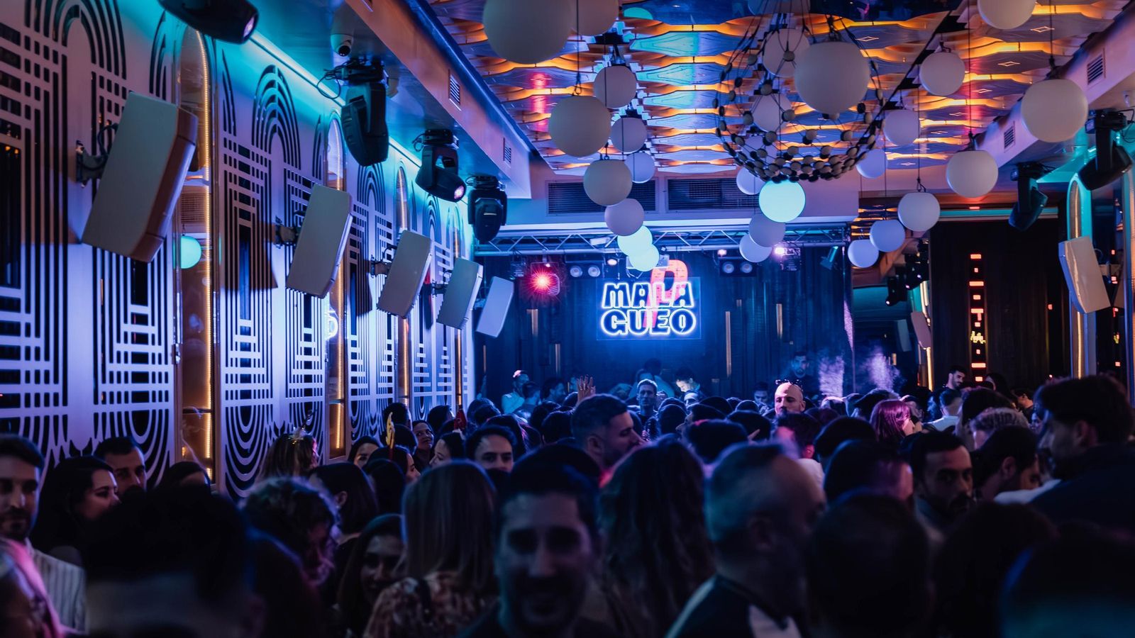 Interior de Patrami, sala donde se realiza Malagueo Cool