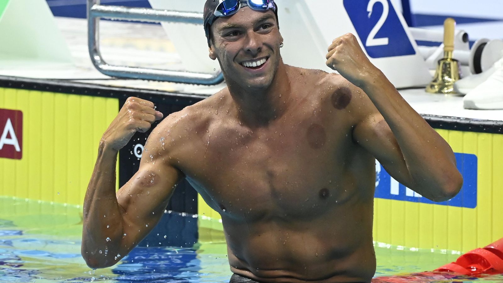 Gregorio Paltrinieri, nadador italiano.