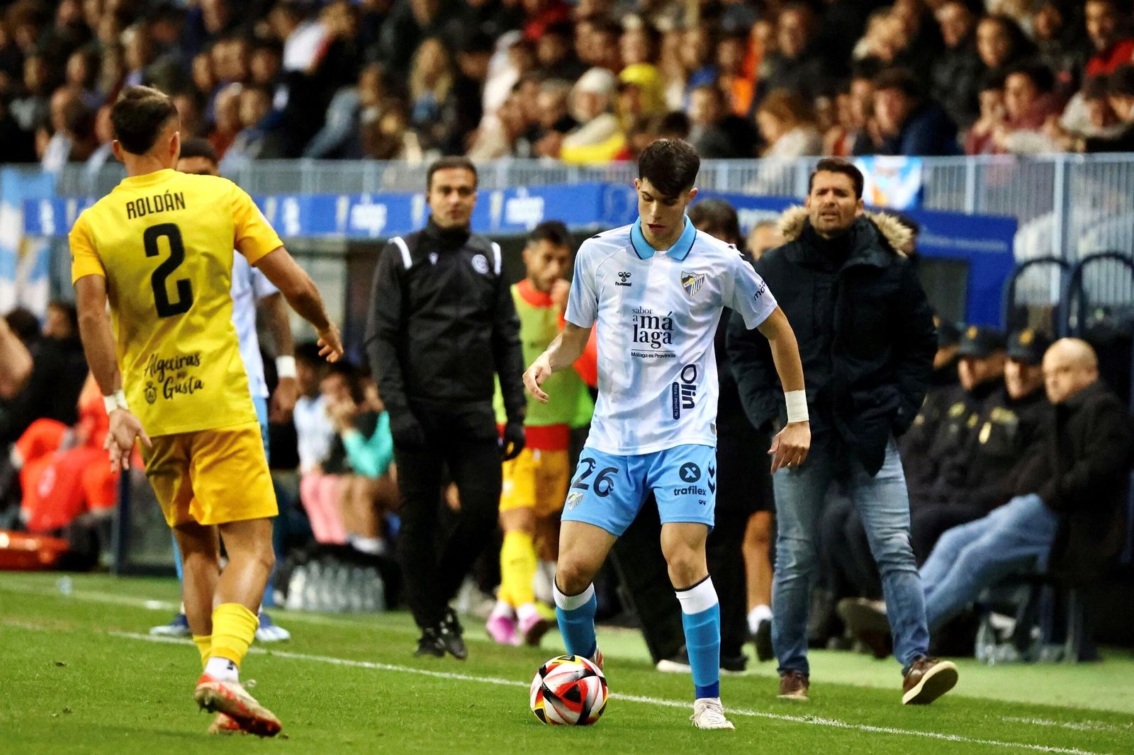 La etapa de Antoñito Cordero en el Málaga CF, en fotos