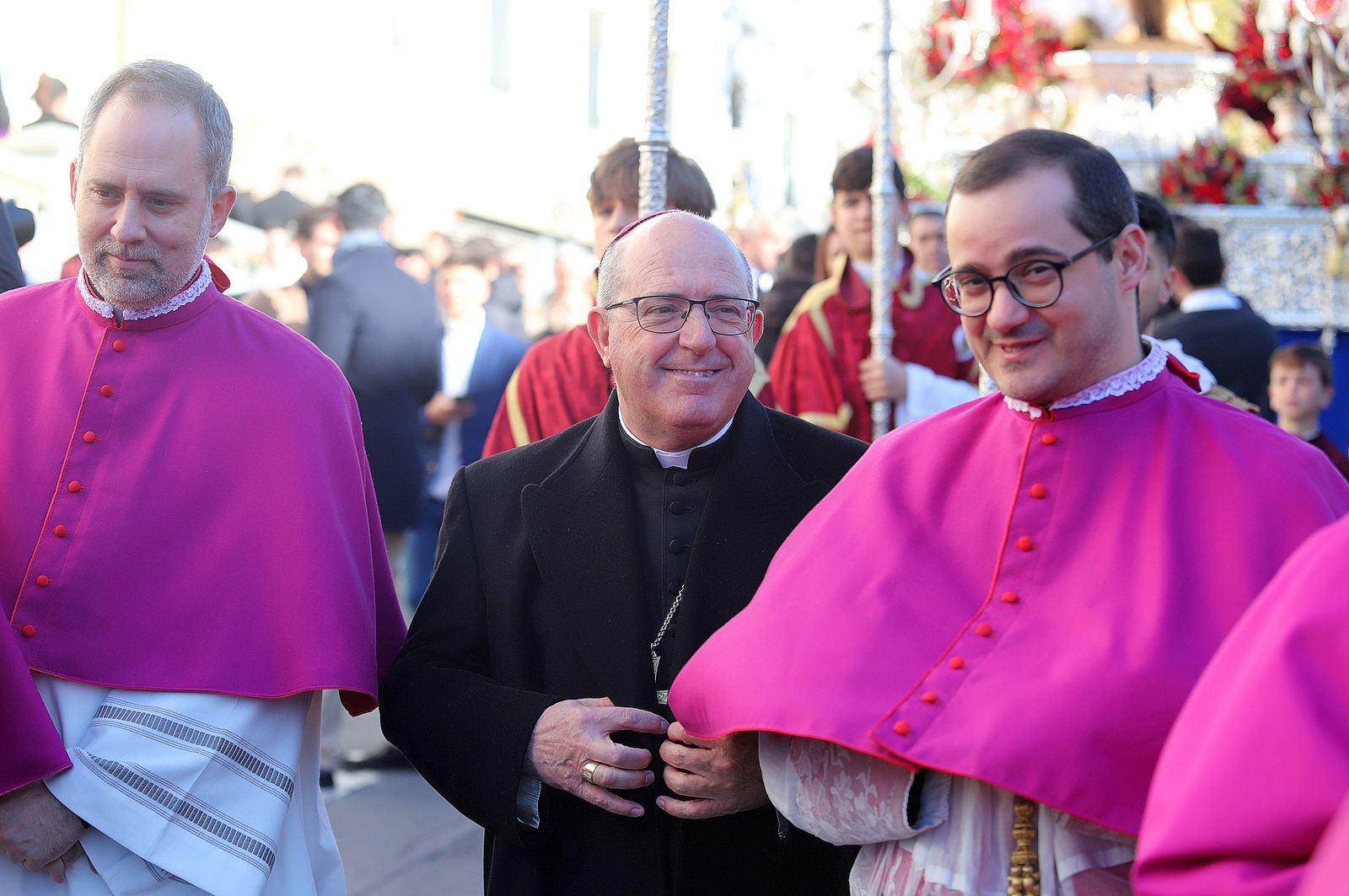 Imágenes de la procesión de San Sebastián en Huelva