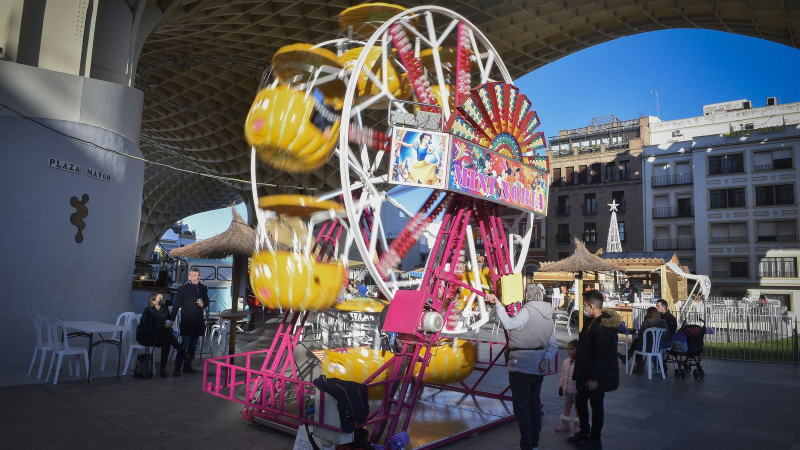 Una ciudad de oriente en las setas de la Encarnación