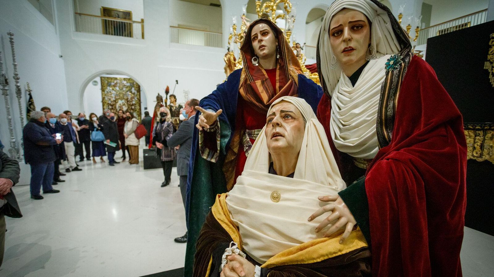 Las hebreas de Sanidad, en la exposición celebrada en el Museo de Cádiz en 2021.