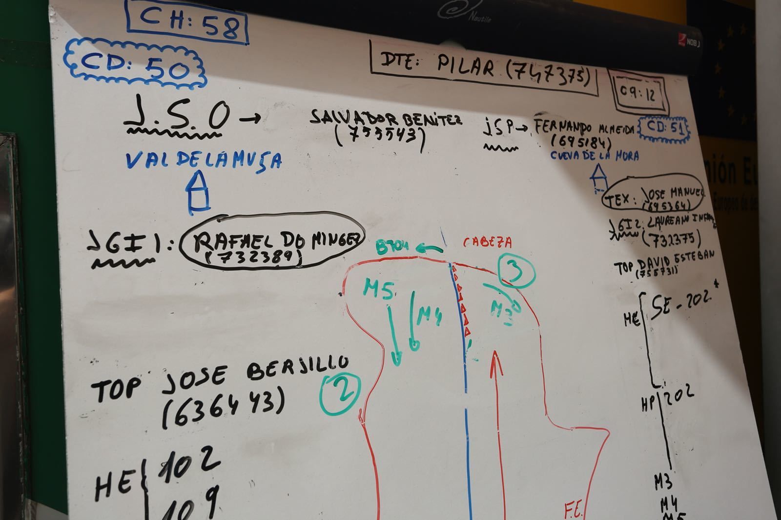 Los trabajos del Infoca en el incendio de Almonaster