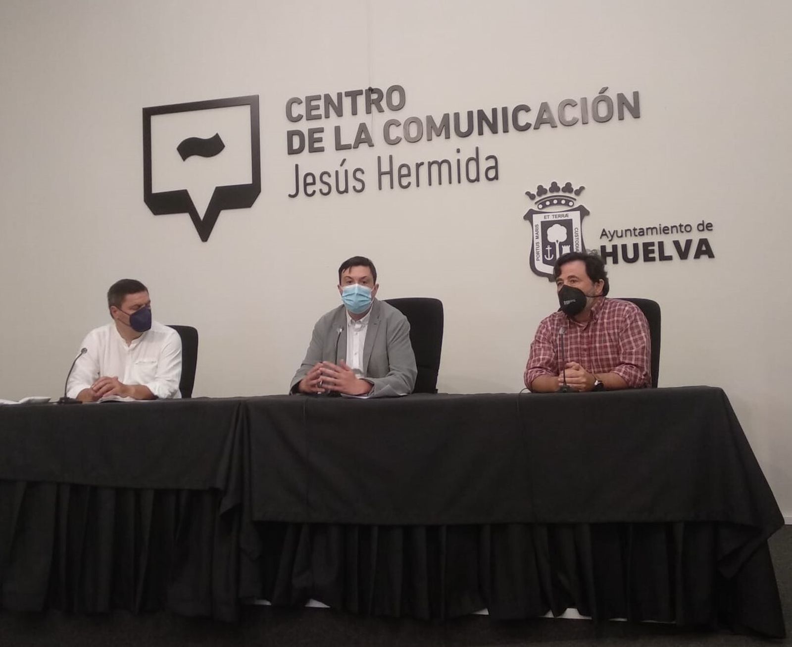 Agustín Galán, Juan F. Caballero y Óscar Toro.