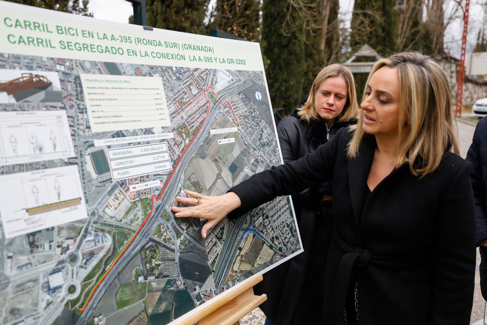 Marifrán Carazo explica en qué consiste la obra que acomete la Junta.