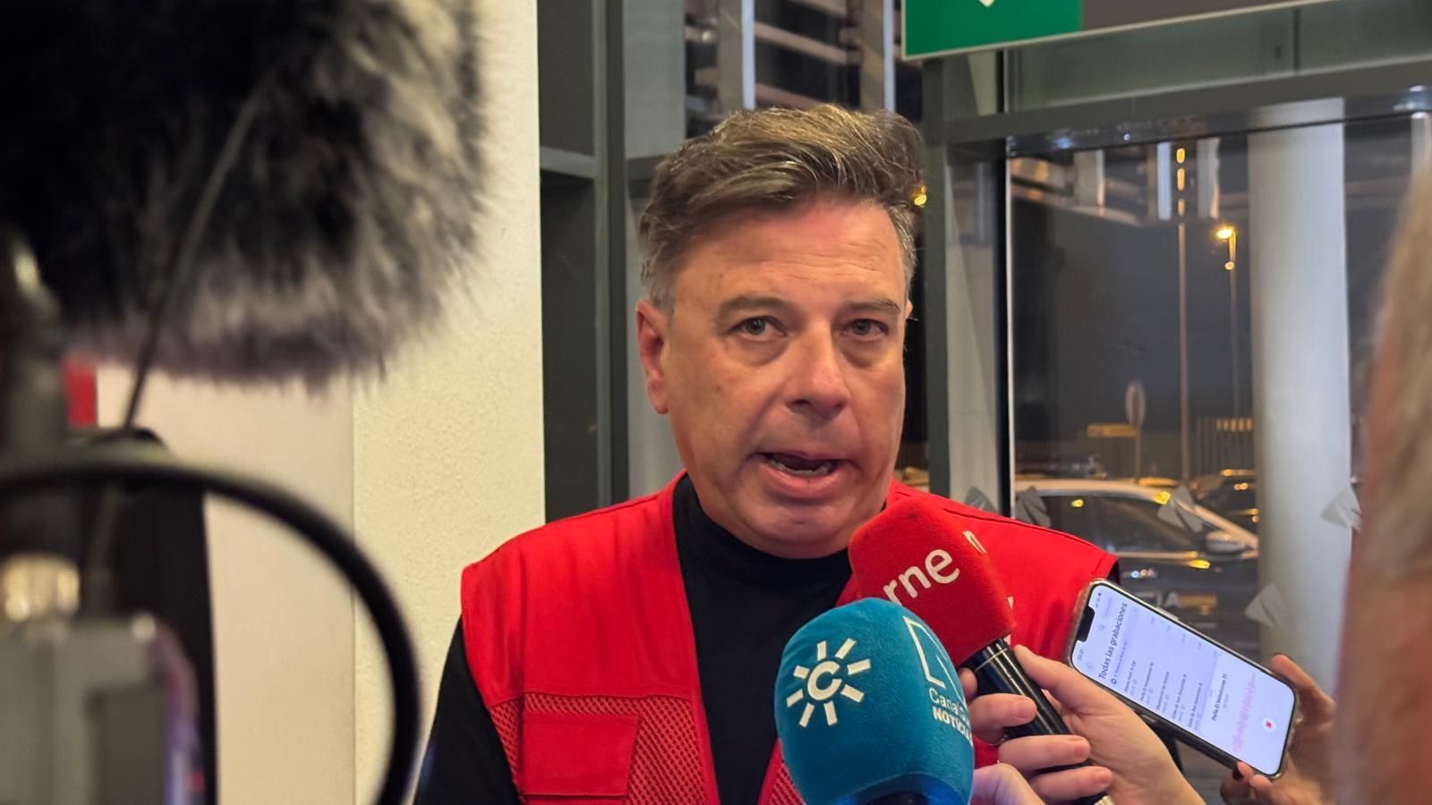 Miguel Ángel Rodríguez, portavoz de Cruz Roja.