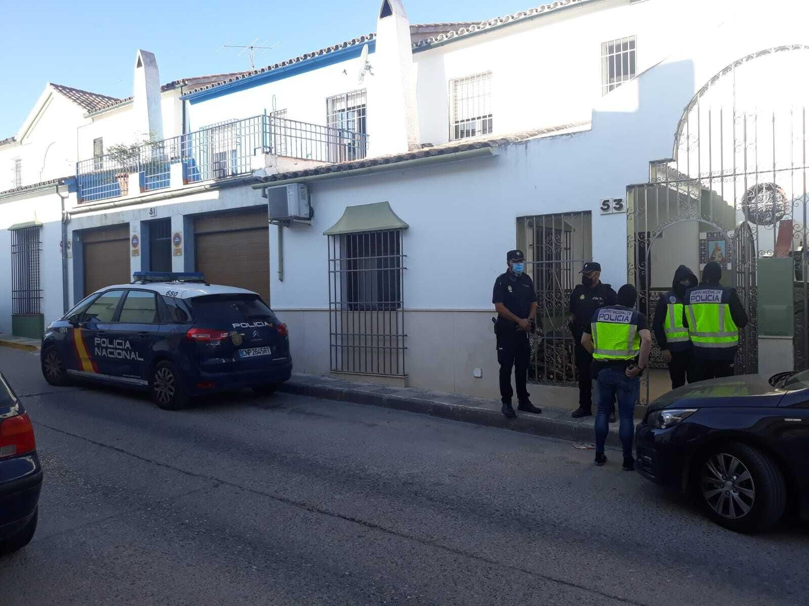 La operación antidroga de Lucena, en fotografías