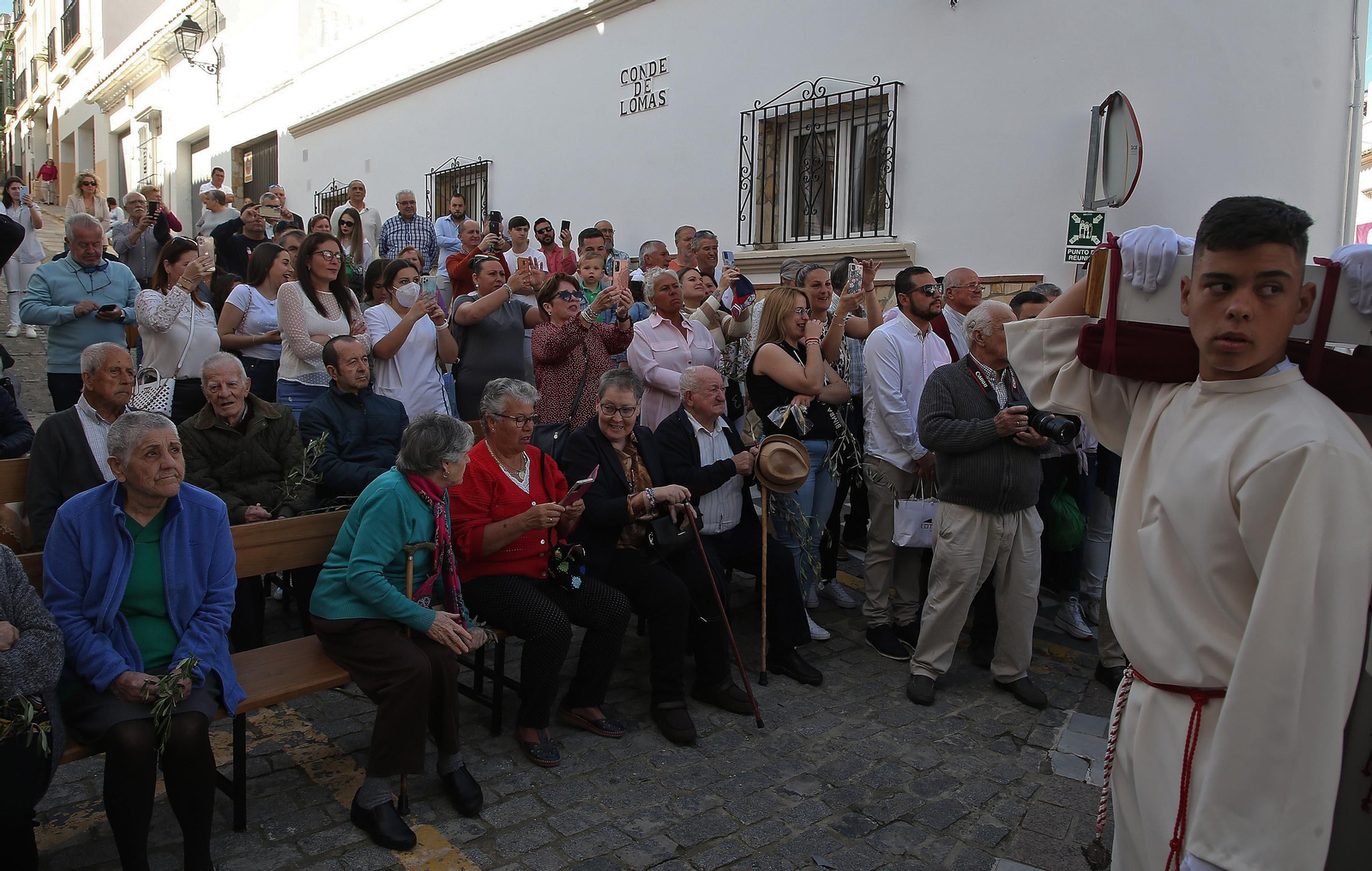 Fotos del Domingo de Ramos en San Roque: La Borriquita
