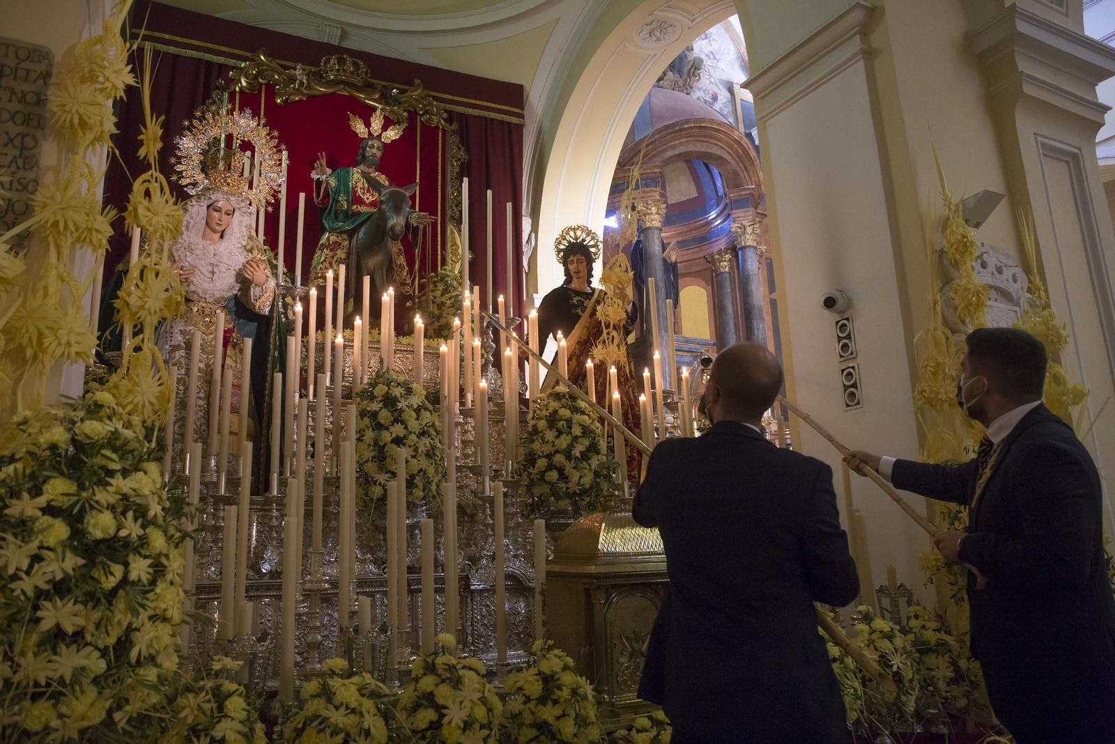 Las fotos de la misa de palmas de Pollinica
