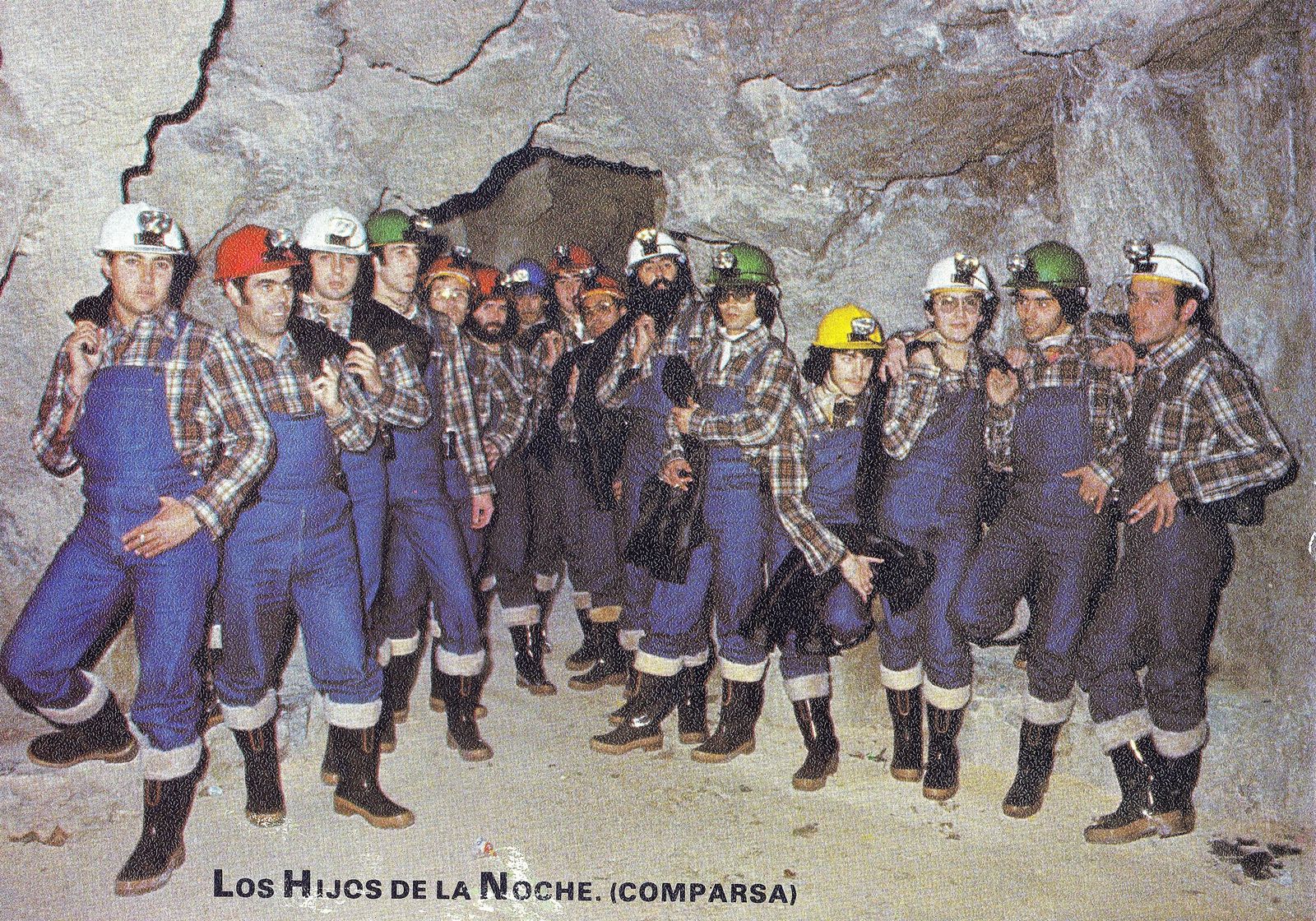 La comparsa 'Los hijos de la noche' en una foto promocional.