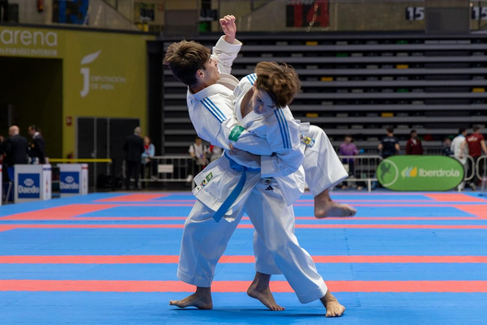 Campeonato de España de Kárate cadete, júnior y sub 21 brilla en Jaén