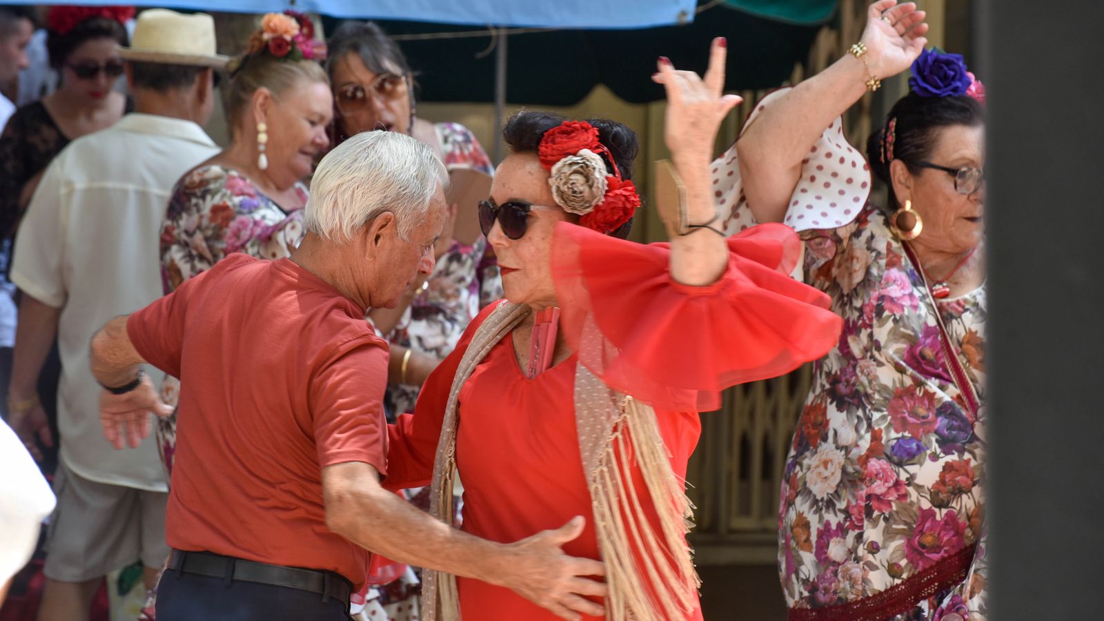 Las fotos del Domingo Rociero en el centro de la Línea