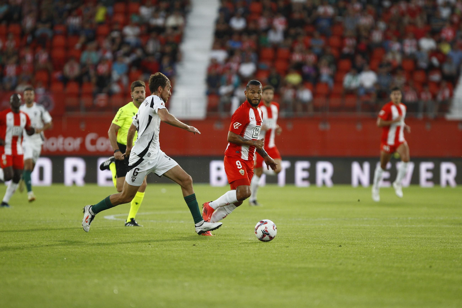 Las imágenes del partido U.D. Almería-Albacete Balompié