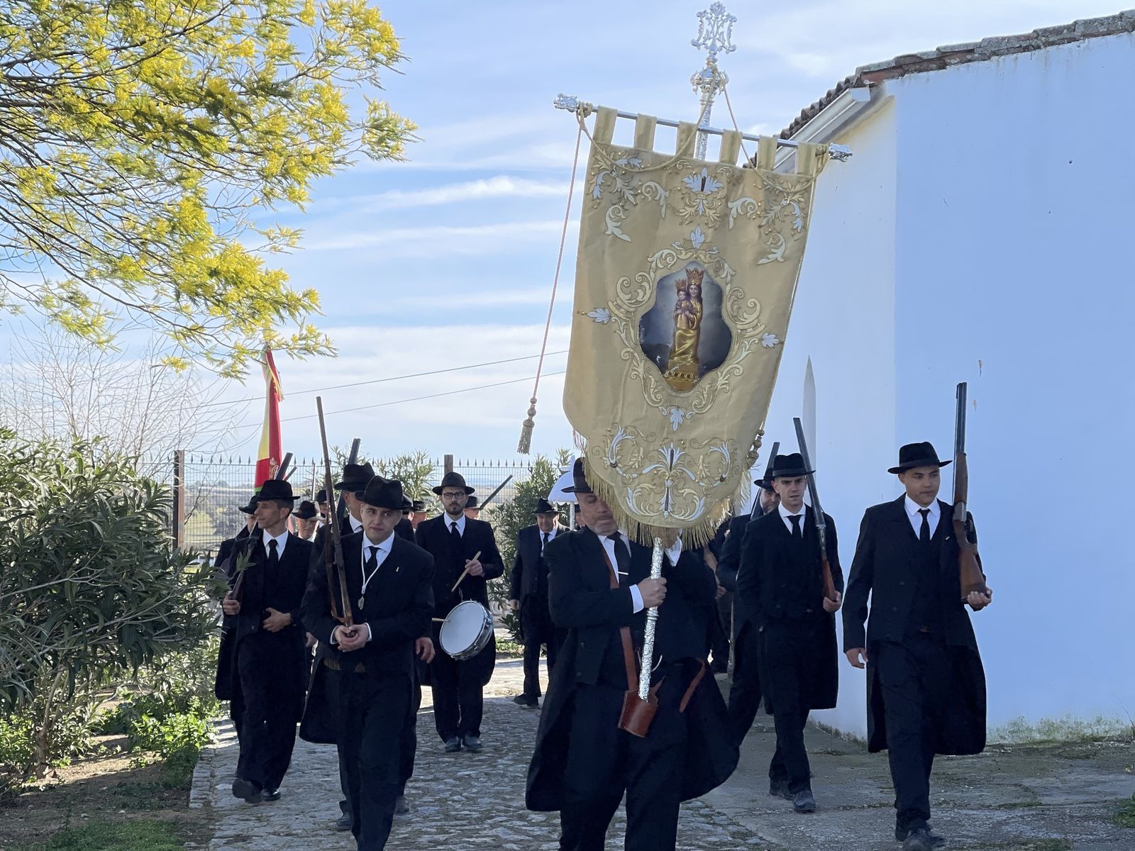 El traslado de la Virgen de Guía a Alcaracejos, en imágenes