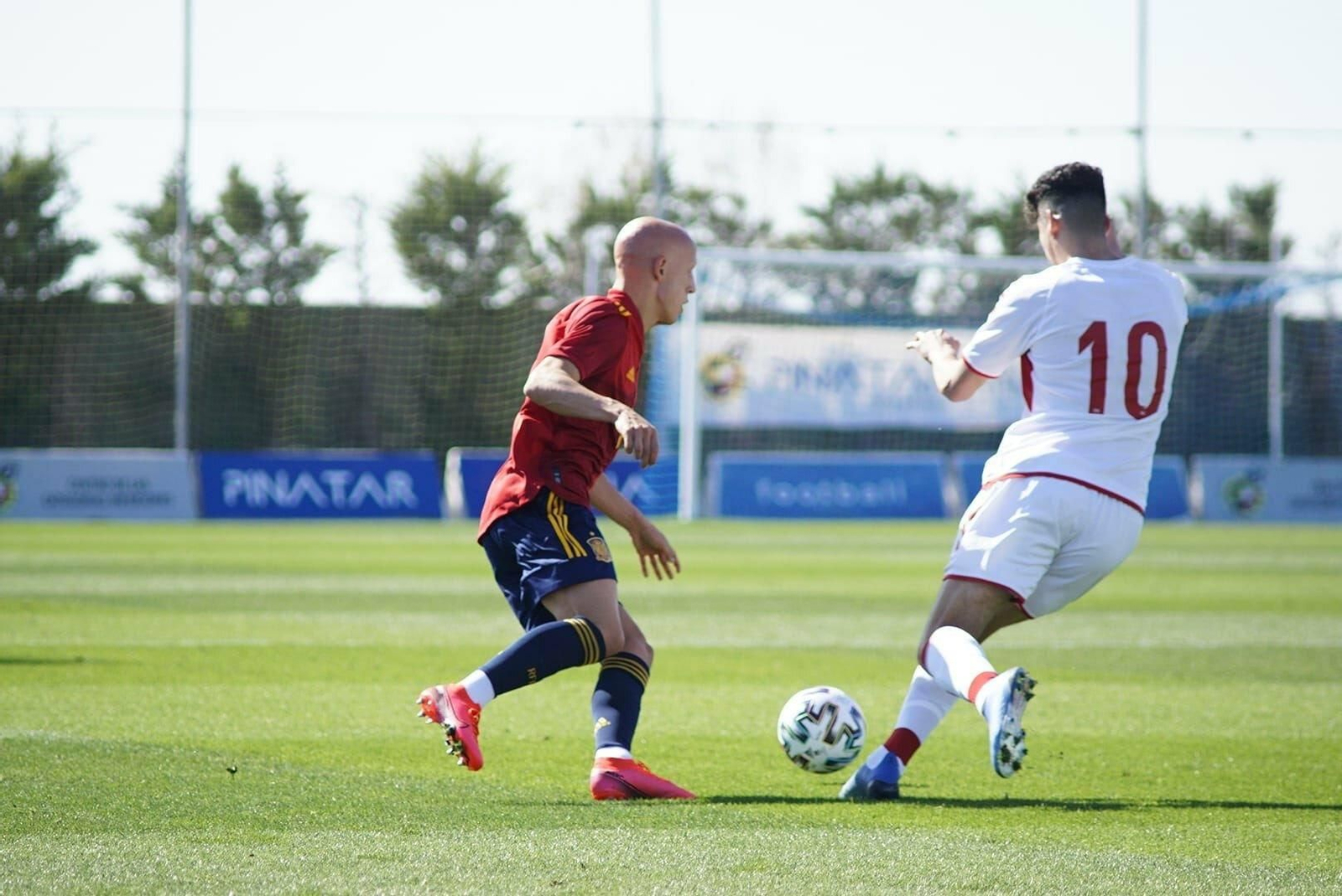Las fotos de Ismael Casas y Ramón Enríquez en el empate con la sub 19 Las fotos de Ismael Casas y Ramón Enríquez en el empate con la sub 19