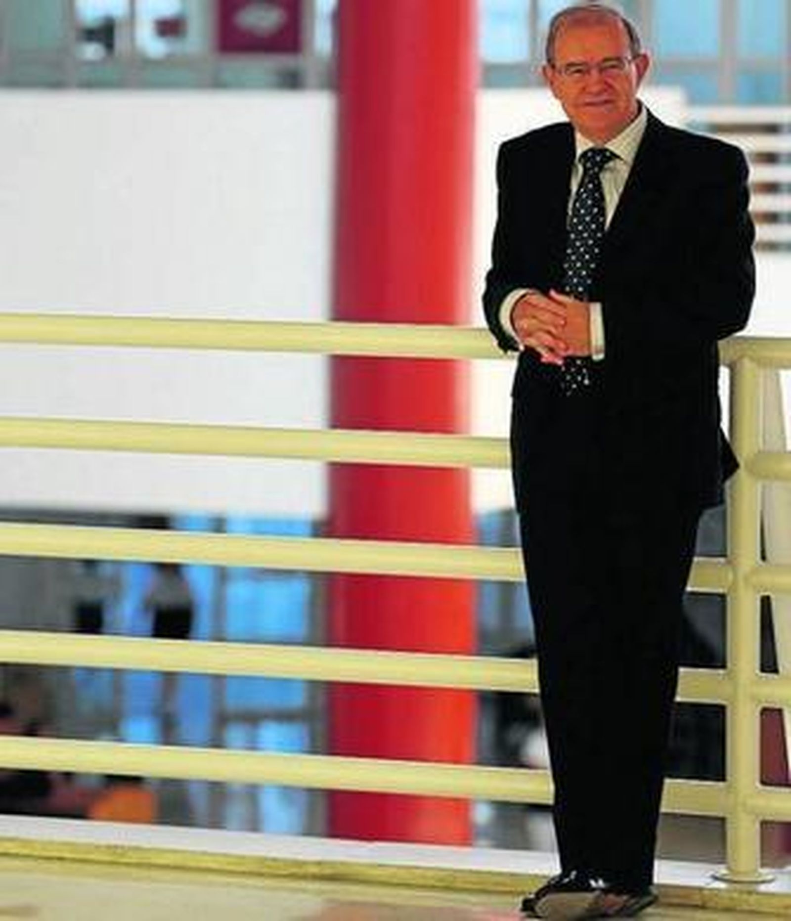 Miguel Ángel Ballesteros, ayer en la Facultad de Derecho.