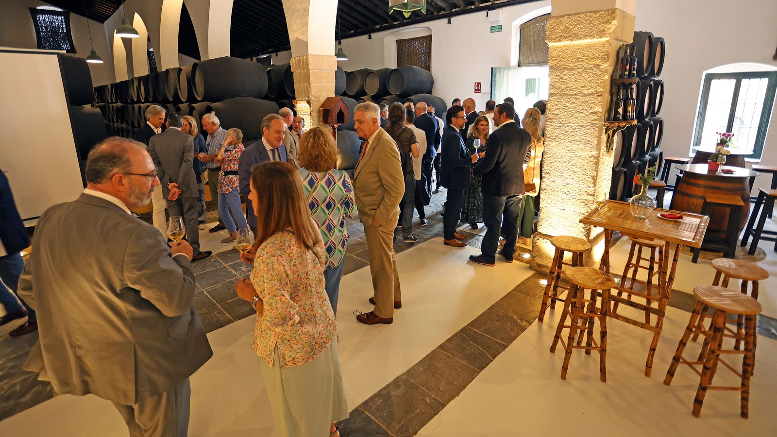 Imágenes de la inauguración de las nuevas Bodegas León Domecq