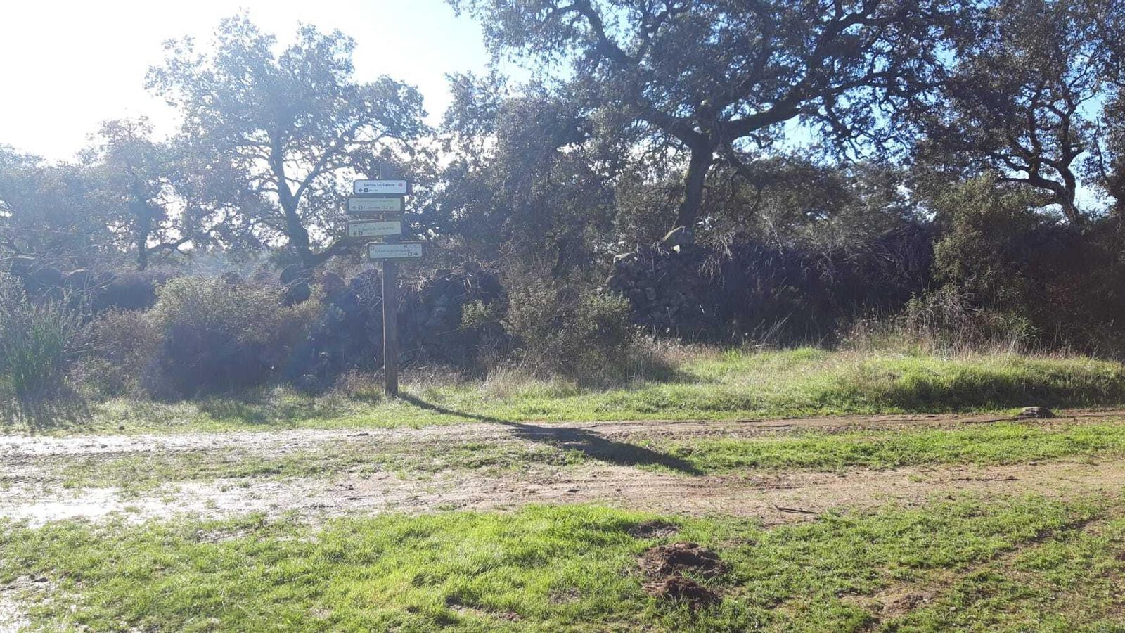 Cruce con el GR-41. Se va a la derecha.