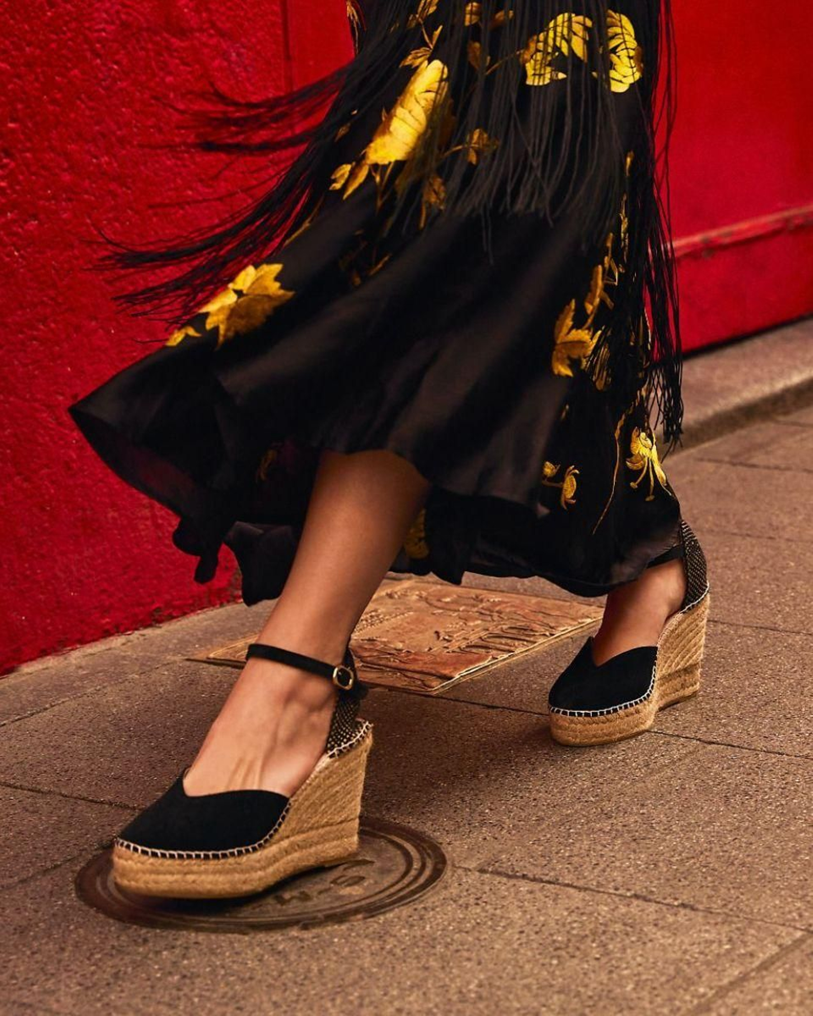 Alpargatas de esparto de la firma Macarena.