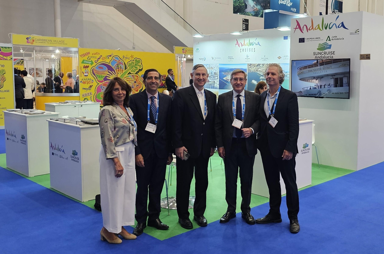 El Puerto de Sevilla presenta su potencial como destino de cruceros en la feria internacional Seatrade Europe