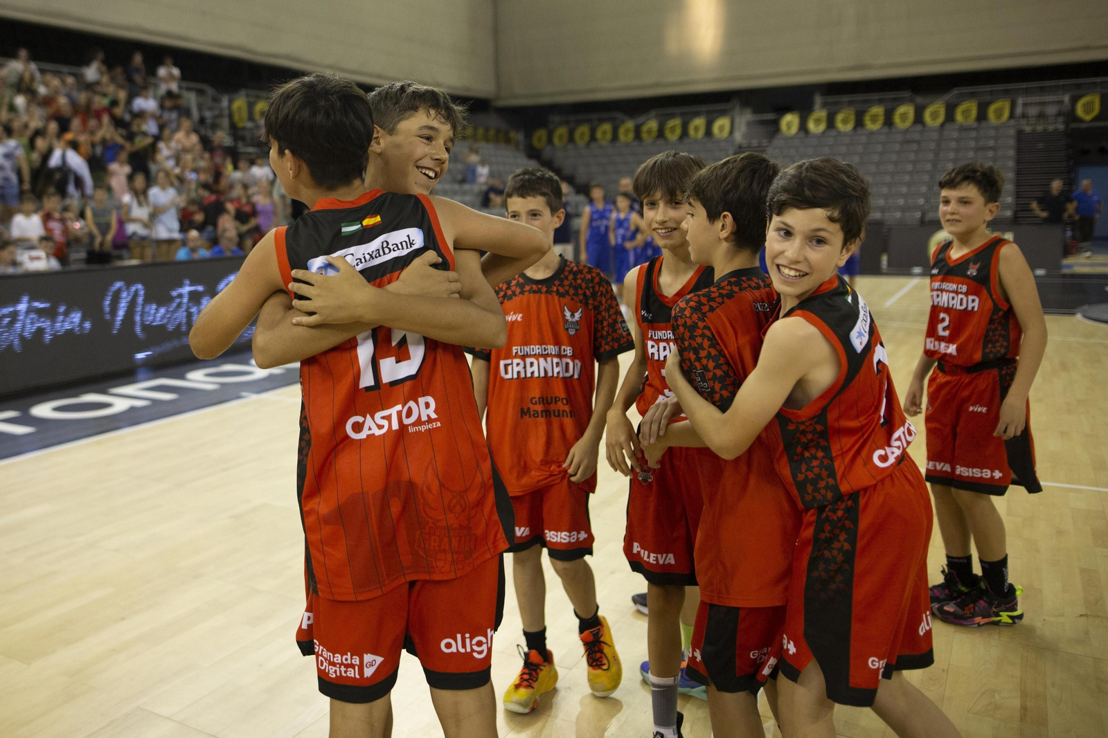 Encuéntrate en el partido del Fundación CB Granada de minibasket