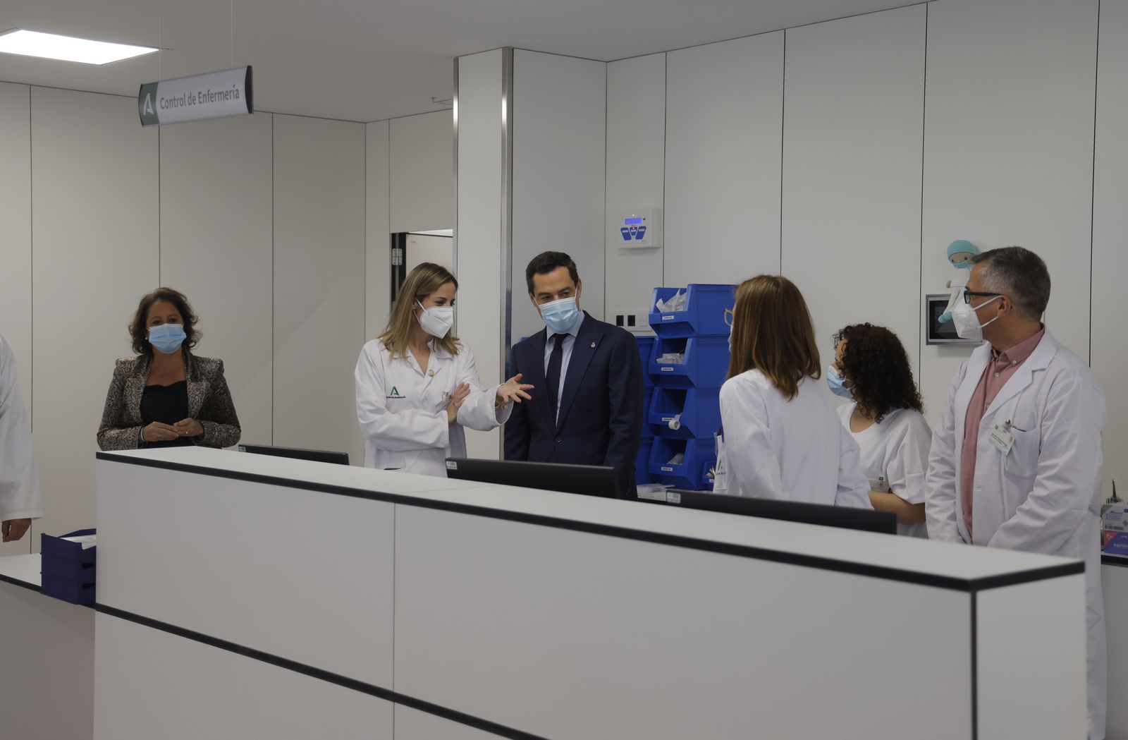 La inauguración del Hospital Doctor Muñoz Cariñanos, en imágenes