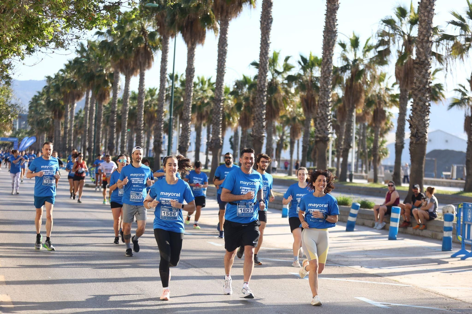 Las mejores fotos de la I Carrera Solidaria Mayoral de Málaga