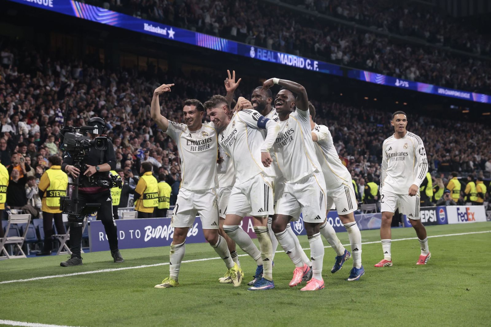 Las fotos del Real Madrid-Manchester City