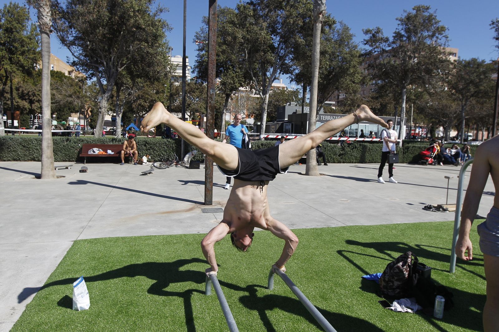 Fotogalería Pista de Calistenia. Parque de los Periodistas. Almería