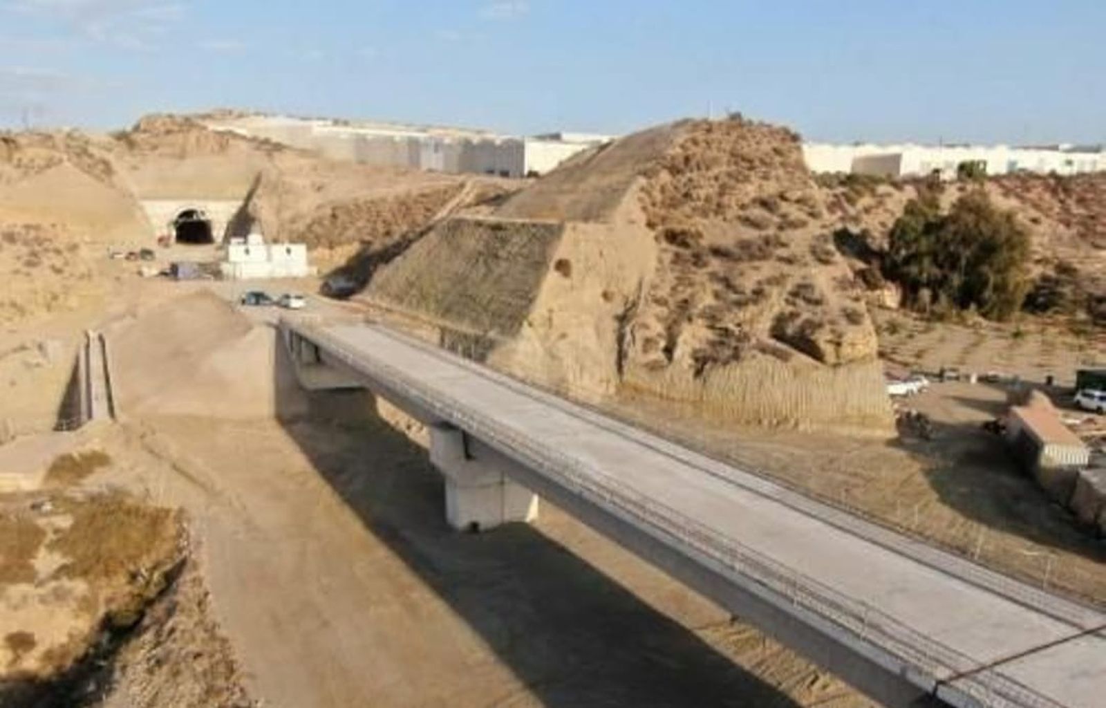 Obras del AVE en la provincia de Almería.