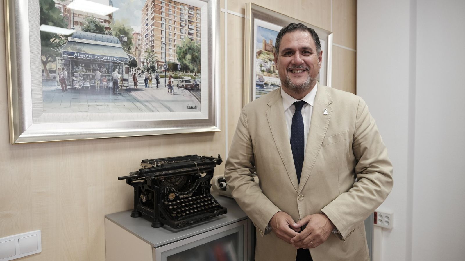 Francisco Alonso, delegado de Desarrollo Educativo y Formación Profesional de la Junta de Andalucía en Almería.