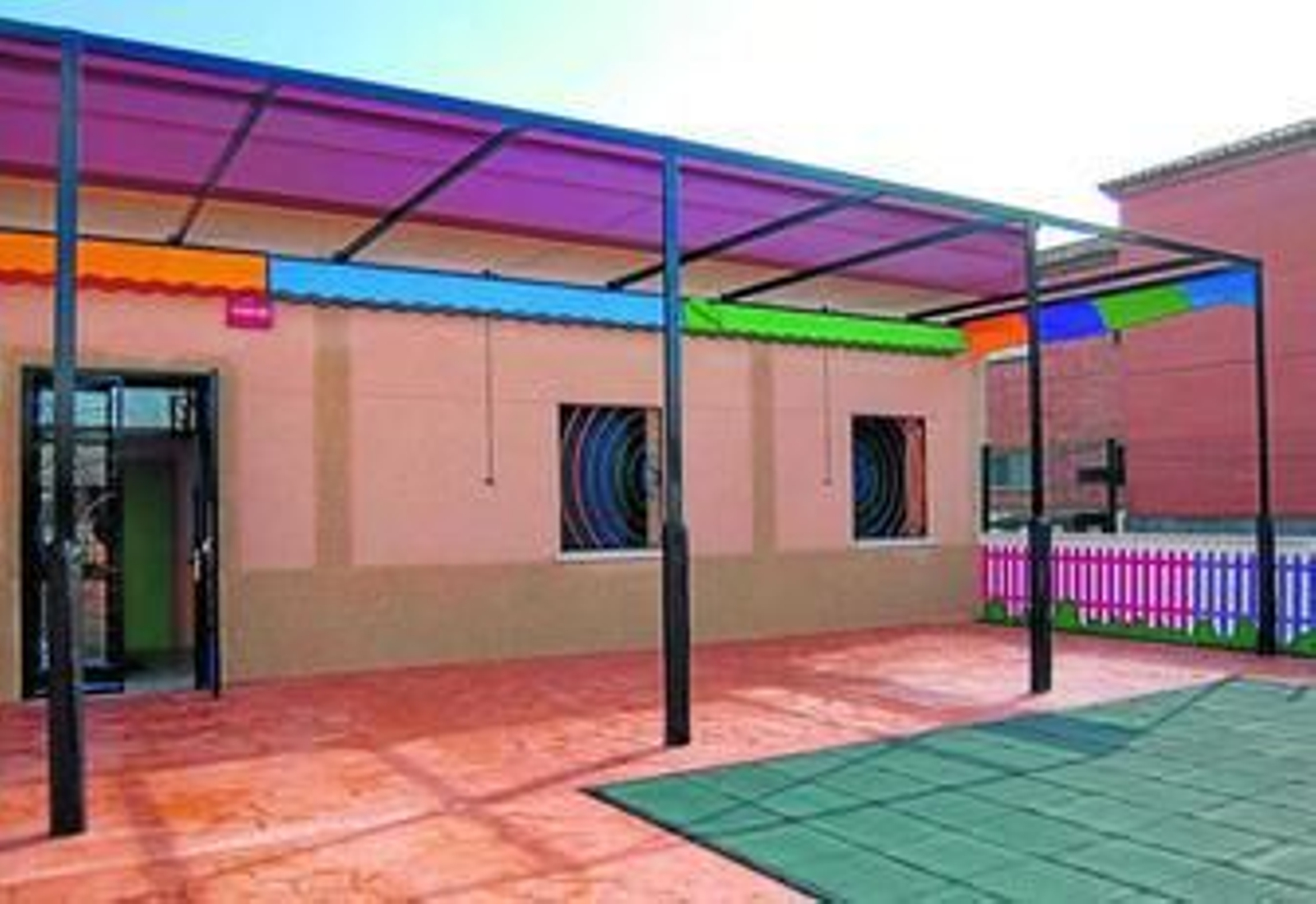 Instalaciones en las que se ubicará la guardería de la base militar de Cerro Muriano.