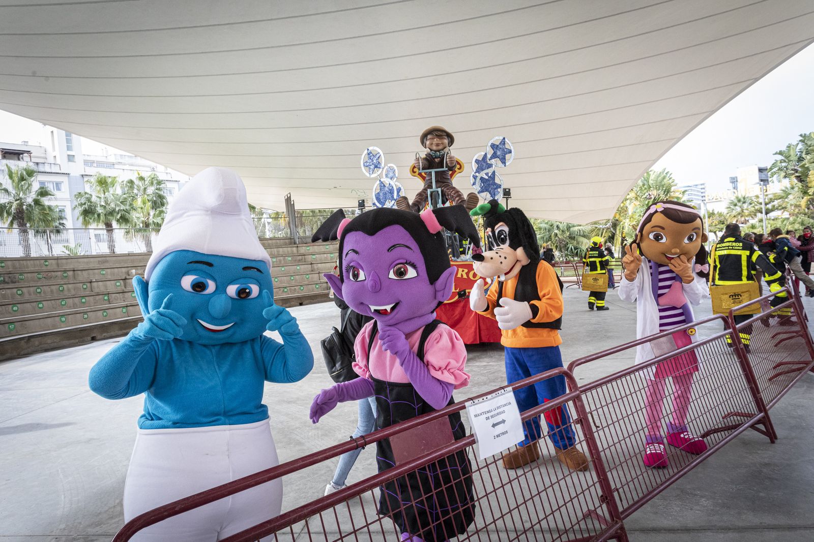 Imágenes de los Reyes Magos en Cádiz