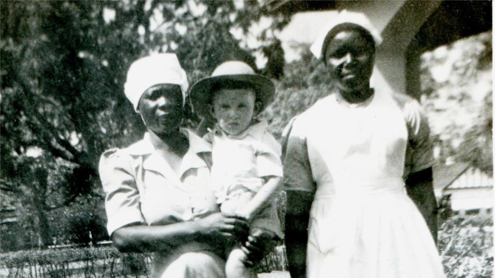 Elizabeth, niñera de Mike, en 1947.