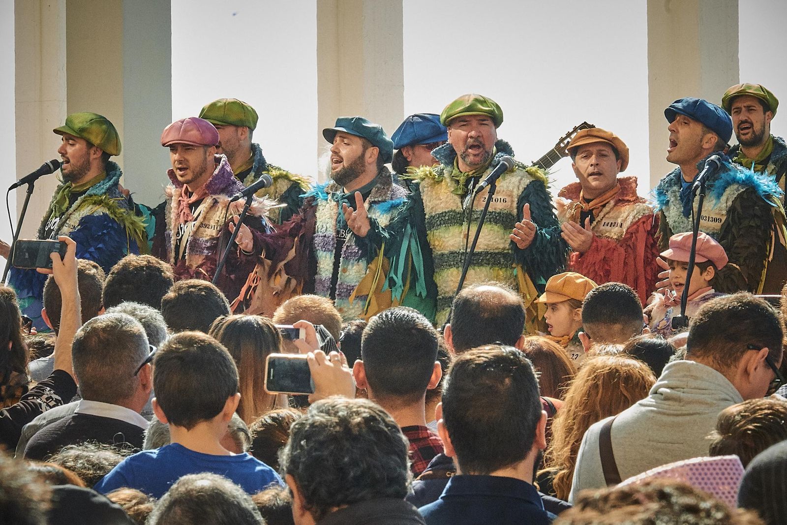 Las imágenes de la Batalla de Coplas y el carrusel de la Viña