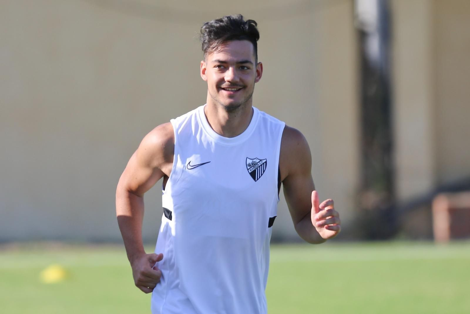 Galería: Manolo Gaspar y Chavarría, en el primer día de Ismael Gutiérrez con el Málaga CF