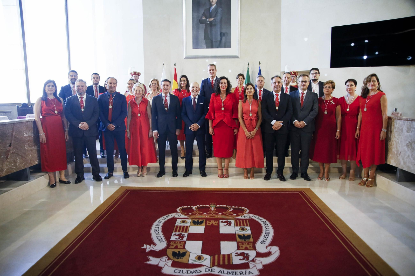 Las imágenes de los acto conmemorativo a los Coloraos