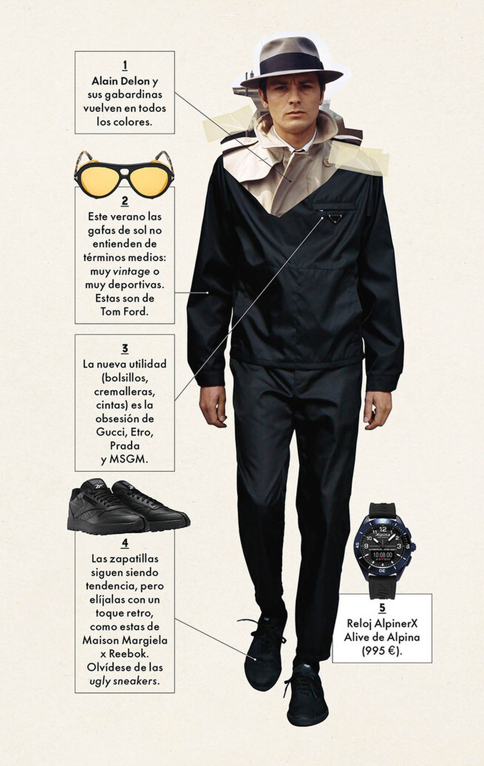 Complementos que definen la estética boomer.