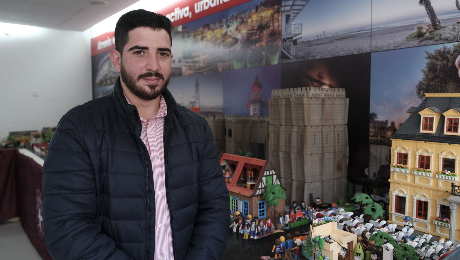 Inauguración de la exposición de playmobil de semana santa de Almería