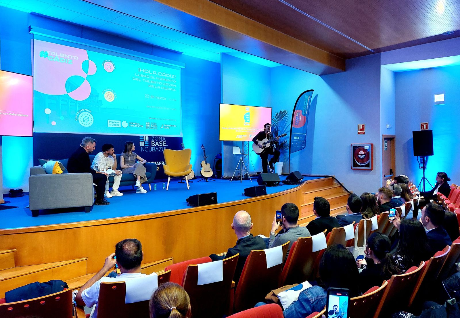 Un momento de la jornada 'Ecuación talento' en la Zona Franca de Cádiz.
