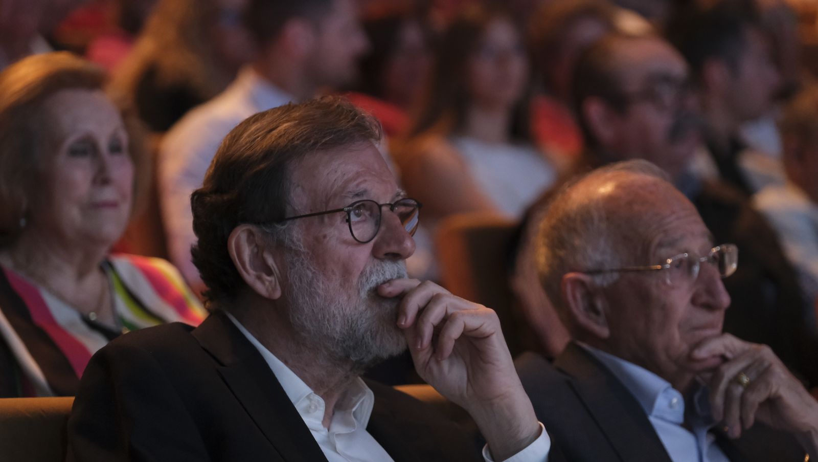 Imágenes de Rajoy apoyando la candidatura de Gabriel Amat a la Alcaldía de Roquetas de Mar