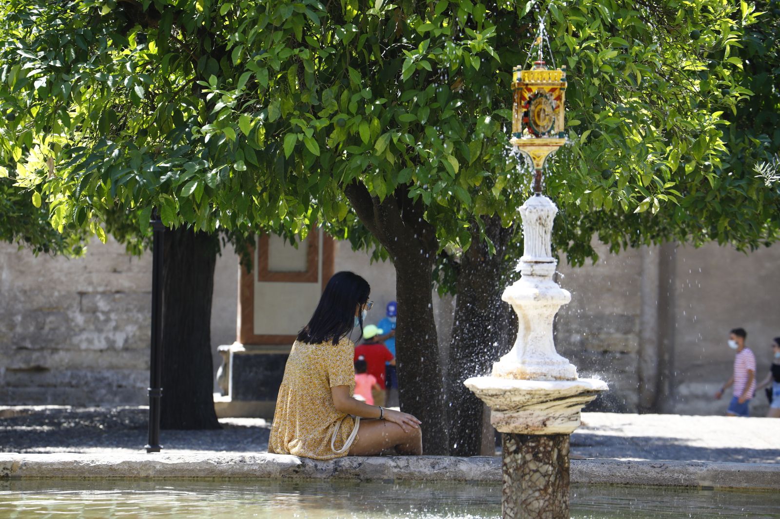 Un domingo en Córdoba en alerta naranja por calor, en imágenes