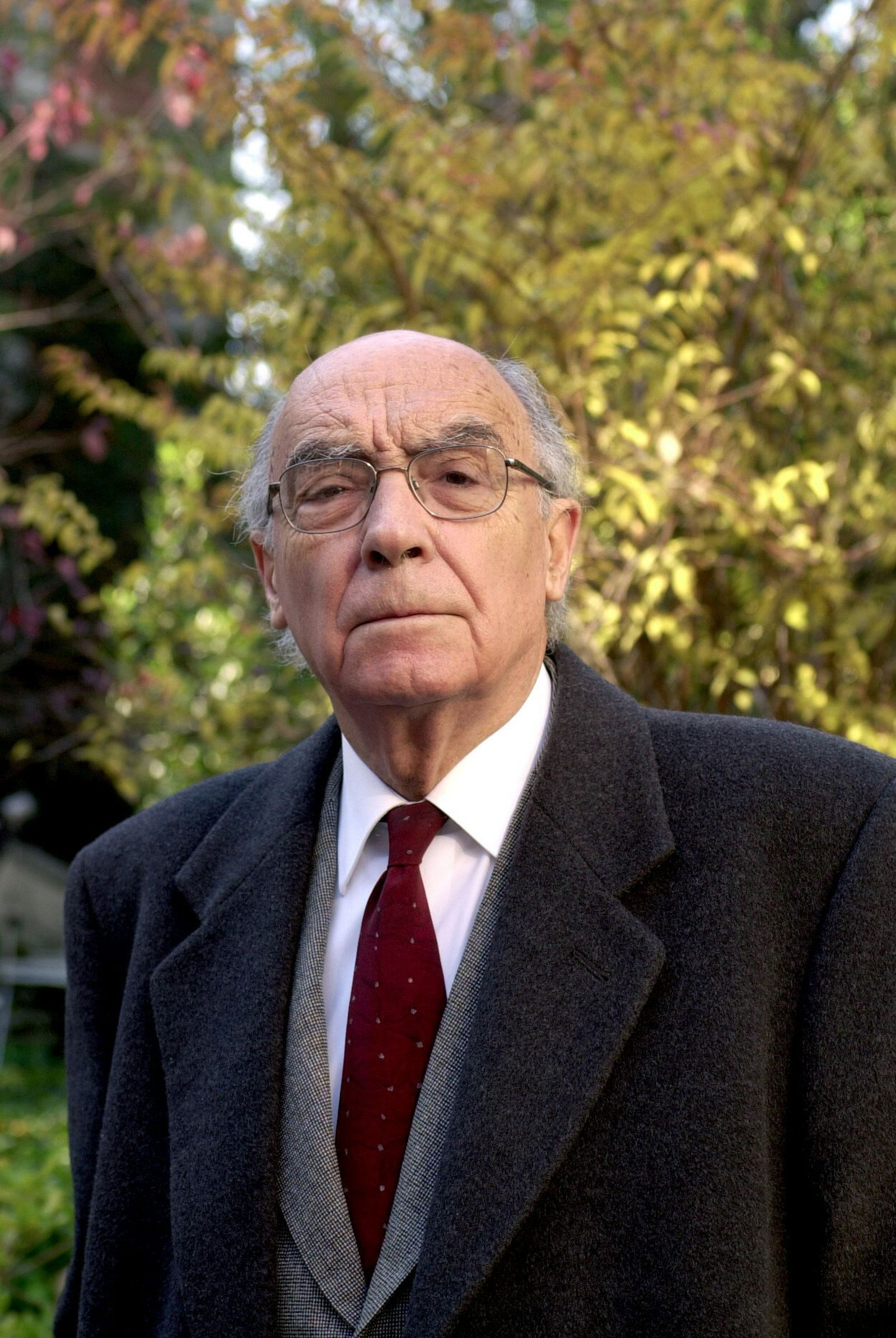 El Premio Nobel de Literatura portugués, José Saramago.